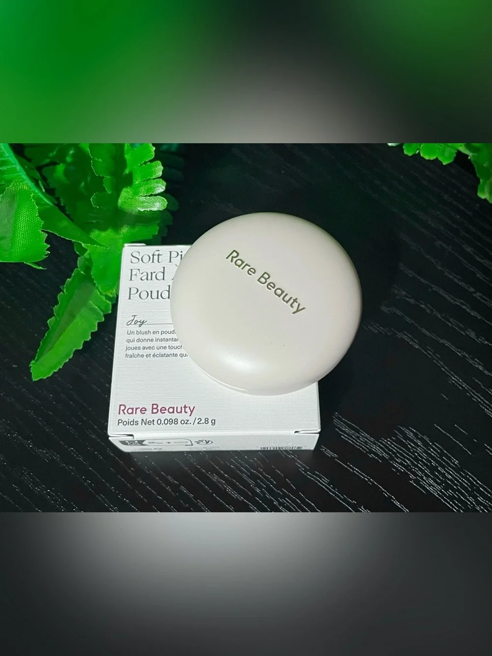 Rare Beauty Soft-Pinch Luminous Powder Blush - Joy (muted peach)